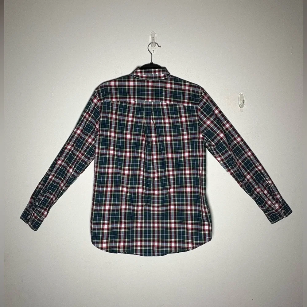 Ralph Lauren Boys Plaid Button up Natural Stretch Shirt Size XL (18-20)